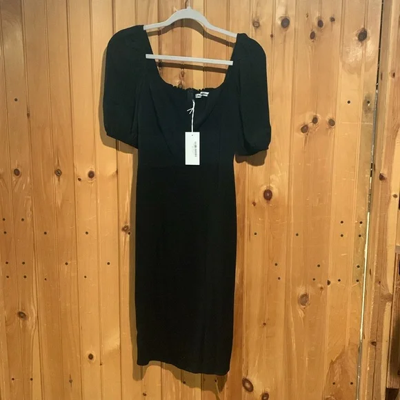 NWT Reformation Black Dress - Picture 2 of 10